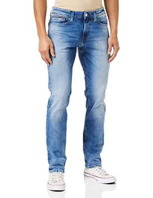 Tommy Hilfiger Scanton Slim Wlbs, Vaqueros Hombre, Azul (wilson Light Blue Stretch), 32W 32L