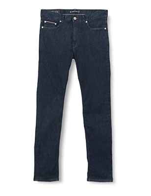 Tommy Hilfiger Slim Bleecker Hstr Jay Indigo Jeans, 32W/32L para Hombre