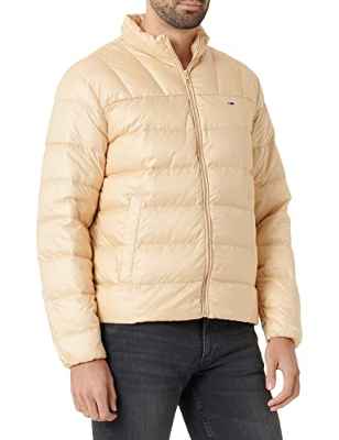 Tommy Hilfiger TJM Essential Light Down Jacket Chaqueta, Beige (Fosa), L para Hombre