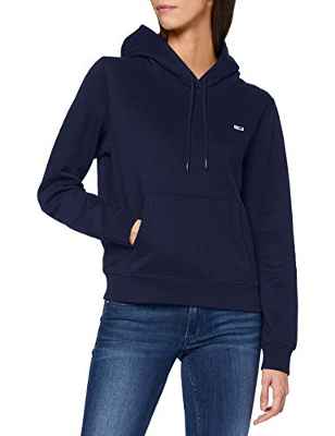 Tommy Hilfiger Tjw Regular Fleece Hoodie Sudadera, Azul Marino (Twilight Navy), XS Mujer