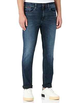 Tommy Jeans Dm0dm13531 Pantalones, Denim Black, 29W/32L para Hombre