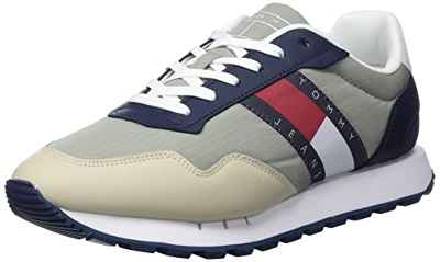 Tommy Jeans Retro Runner Core, Zapatillas Hombre, Sauce Desteñido, 42 EU