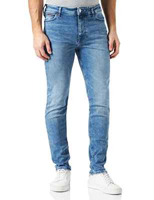 Tommy Jeans Simon SKNY BF3314 Pantalones, Denim Light, 36W/32L para Hombre