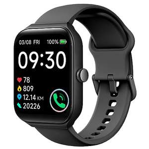 TOOBUR Reloj Inteligente Mujer Hombre, Smartwatch Alexa Incorporada 1.95" Pantalla IP68 Sumergible