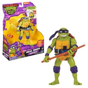 TORTUGAS NINJA Caos Mutante Figura de Acción Deluxe con Sonidos y Frases 15cm