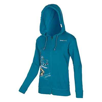 Trangoworld The Lonely WM Chaqueta, Mujer, Azul Petroleo, L