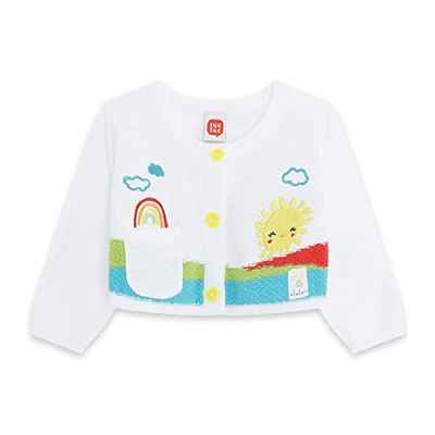 Tuc Tuc HI Sunshine Chaqueta Tricot, Blanco, Regular para Bebés