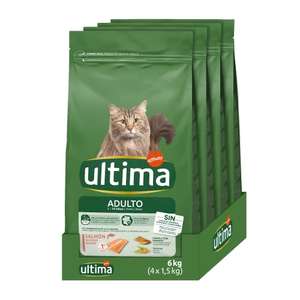 Última gatos salmón, 4 x 1'5kg