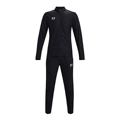 Under Armour Challenger Tracksuit chándal, Black/Black/White, L para Hombre