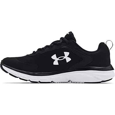 Under Armour UA Charged Assert 9 Zapatillas para Correr para Hombre, Negro (Black / White / White), 42.5 EU