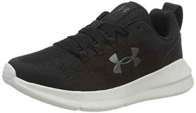 Under Armour UA W Essential Zapatillas para correr de carretera para Mujer, Negro (Black / White / Black), 42 EU