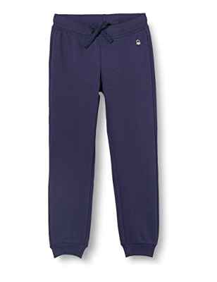 United Colors of Benetton Pantalones 3J68CF01Q, Azul Oscuro 252, 130 para Niñas