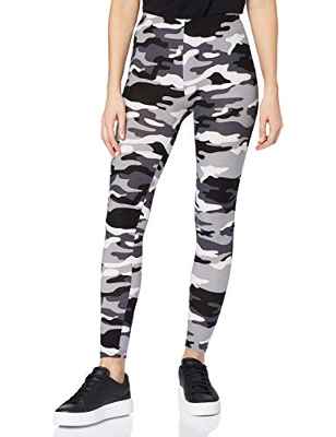 URBAN CLASSICS Leggings para Mujer, Camuflaje, Material Opaco, Elástico y Cómodo - Pantalones Deportivos, Tela Resistente, Diferentes Colores y Tallas XS - 5XL