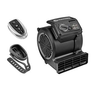 VACMASTER Cardio54 AM1202R Ventilador de suelo para fitness y gimnasio con mando a distancia