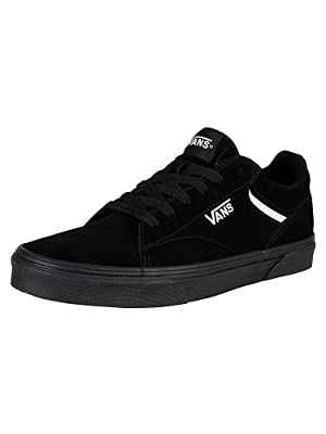 Vans Seldan, Zapatillas Hombre, Suede Black Black, 42 EU