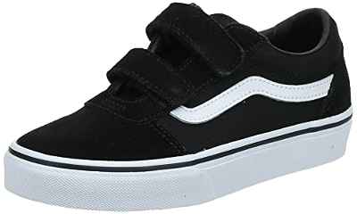 Vans Ward V, Zapatillas, Suede Canvas Black White, 31 EU