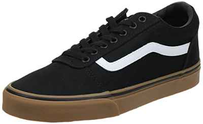 Vans Ward, Zapatillas Hombre, Negro (Canvas/Black/Gum), 40.5 EU