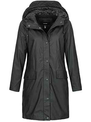 Vero Moda VMASTA 3/4 Teddy Coated Jacket Noos Abrigo, Asfalto, S para Mujer