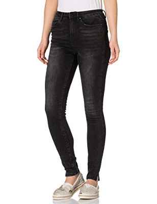 Vero Moda Vmsophia High Waist Skinny Fit Jeans Vaqueros, Negro, XS para Mujer