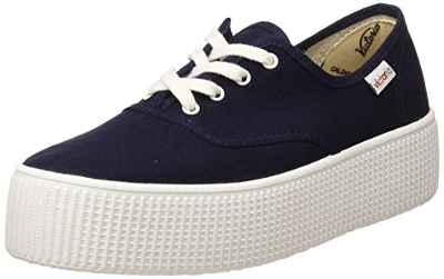 Victoria 1915 Doble Lona, Zapatillas para Mujer, Azul (Marino 30), 40 EU