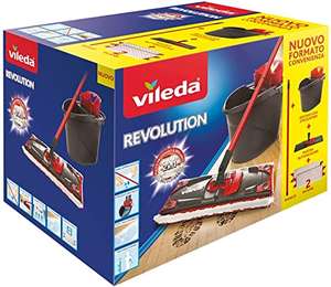 Vileda - Sistema de limpieza para todo tipo de suelos, con cubo, escurridor y soporte, incluye un paño de microfibra