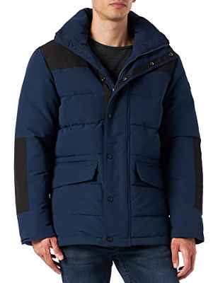 Wrangler Bodyguard Chaqueta, Azul (Navy), X-Large para Hombre