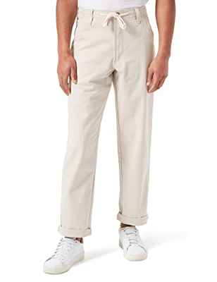 Wrangler Casey Relaxed Chino, Piedra Pumice, 32W x 34L para Hombre