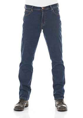 Wrangler Texas Slim Low Stretch Vaqueros, Azul (Cross Game 11u), 34W / 30L para Hombre