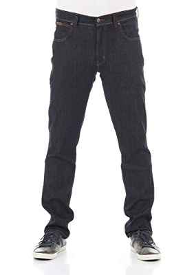 Wrangler Texas Slim Medium Stretch Vaqueros, Azul (Dark Rinse 90a), 40W / 30L para Hombre