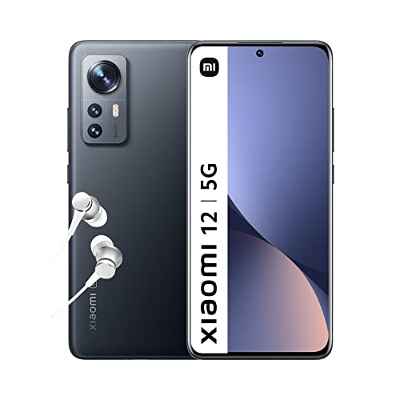 Xiaomi 12 - Smartphone de 8+256GB, Pantalla de 6.28” 120Hz AMOLED, Snapdragon 8 Gen 1, Triple Cámara de 50MP+13MP+5MP, 4500mAh, Blue (Versión ES + 3 años de garantía)