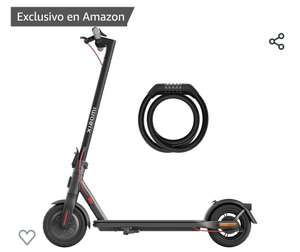 Xiaomi Electric Scooter 4 Lite– Patinete Eléctrico Adulto – Autonomía de 20 km, Motor de hasta 600W +Candado de Regalo