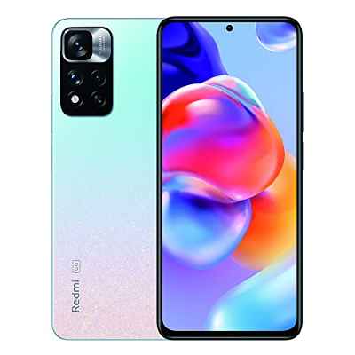 Xiaomi Redmi Note 11 Pro+ 5G Smartphone, hipercarga de 120W, cámara Principal de 108MP, Pantalla FHD+ AMOLED de 120Hz, 4500mAh, Dimensity MTK 920, 8+256 Azul Estrella [versión Global]